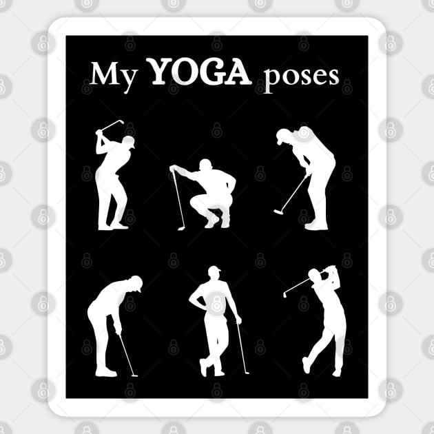 My Yoga Poses Sticker by Prism Chalk House